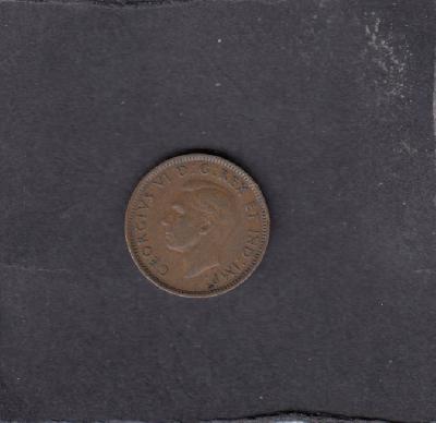 Beschrijving: 1 Cent GEORGIUS VI